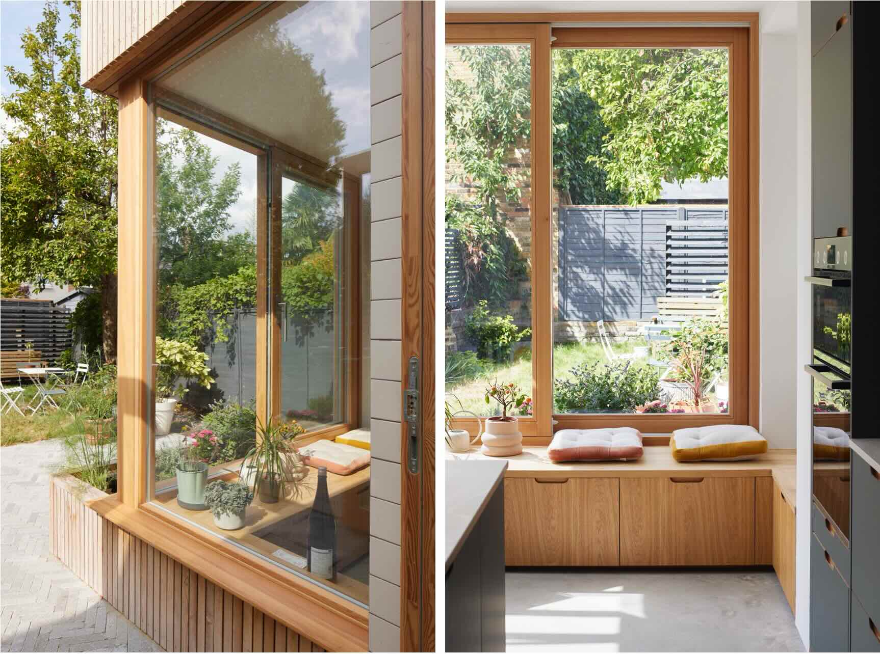 Larch timber PAS 24 windows